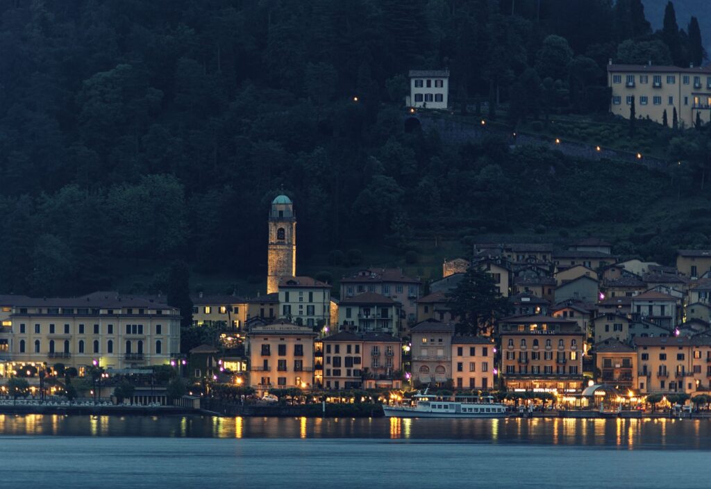 Bellagio at night