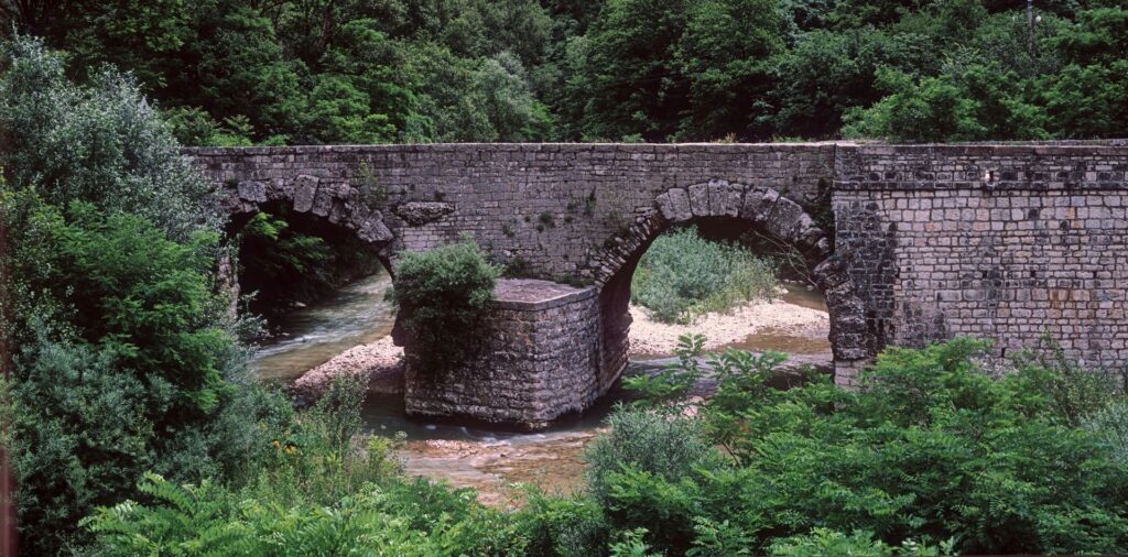 Ponte Grosso at Cagli in 2008