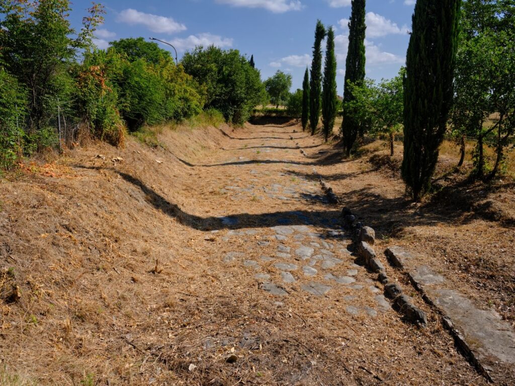 Via Flaminia at Forum Sempronii
