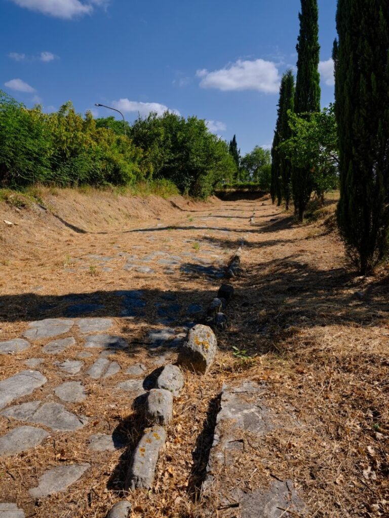 Via Flaminia at Forum Sempronii