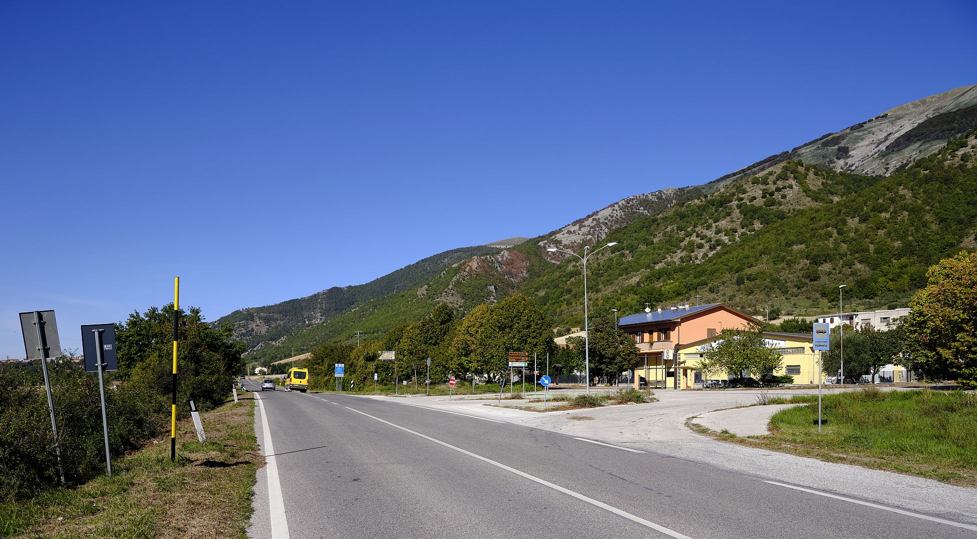Via FLaminia near Sigillo