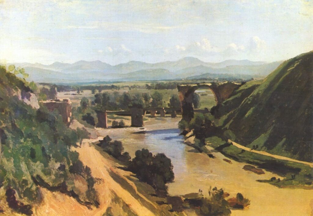 The Bridge at Narni by Corot