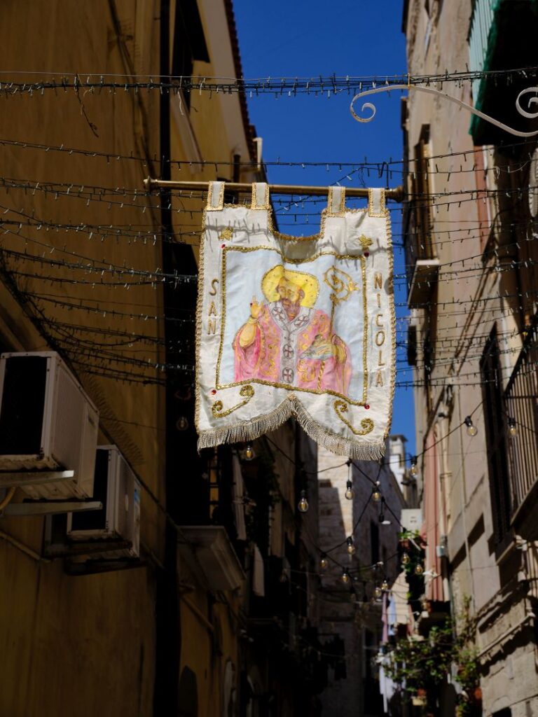 Banner of St Nicholas in the Old Town