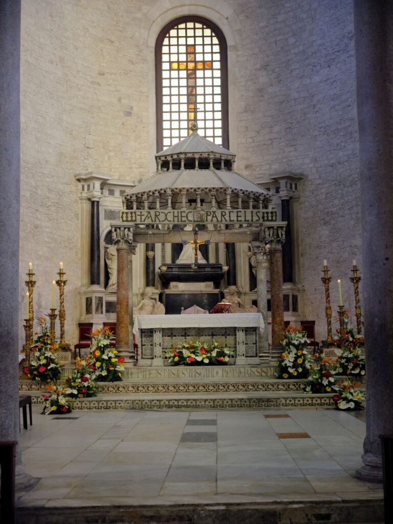 Ciborium in the Basilica of San Nicola