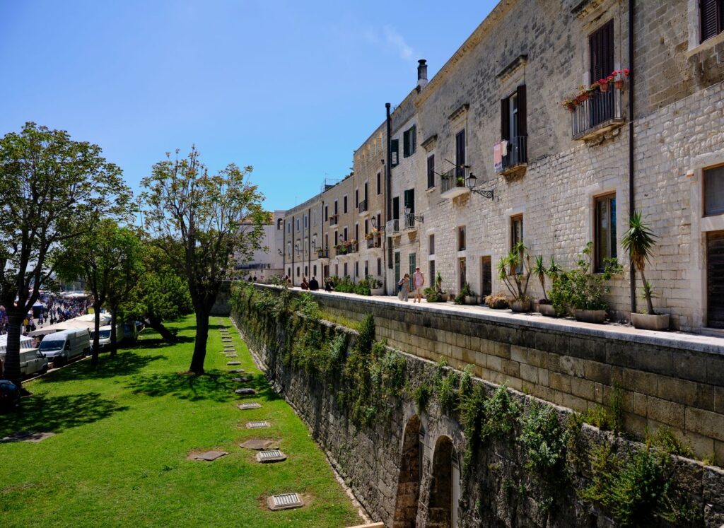 Bari Old Town walls