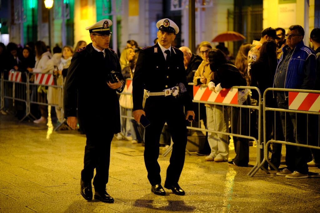 Local Police checking everything is OK