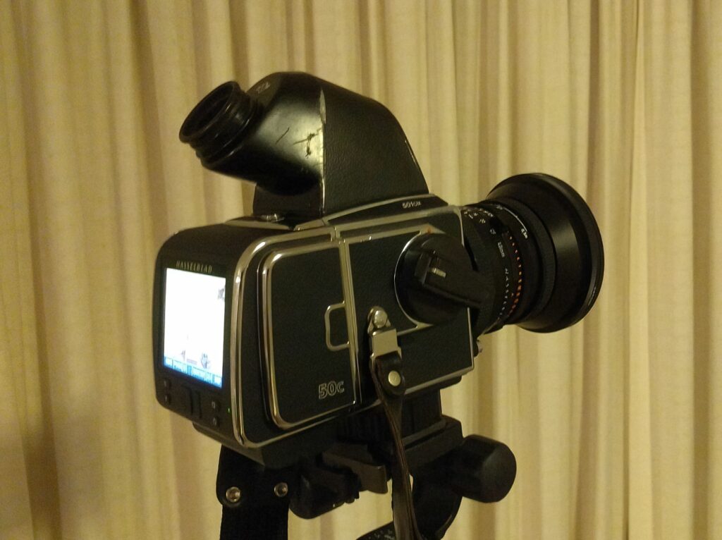 Hasselblad 501C/M with CFV-50c digital back