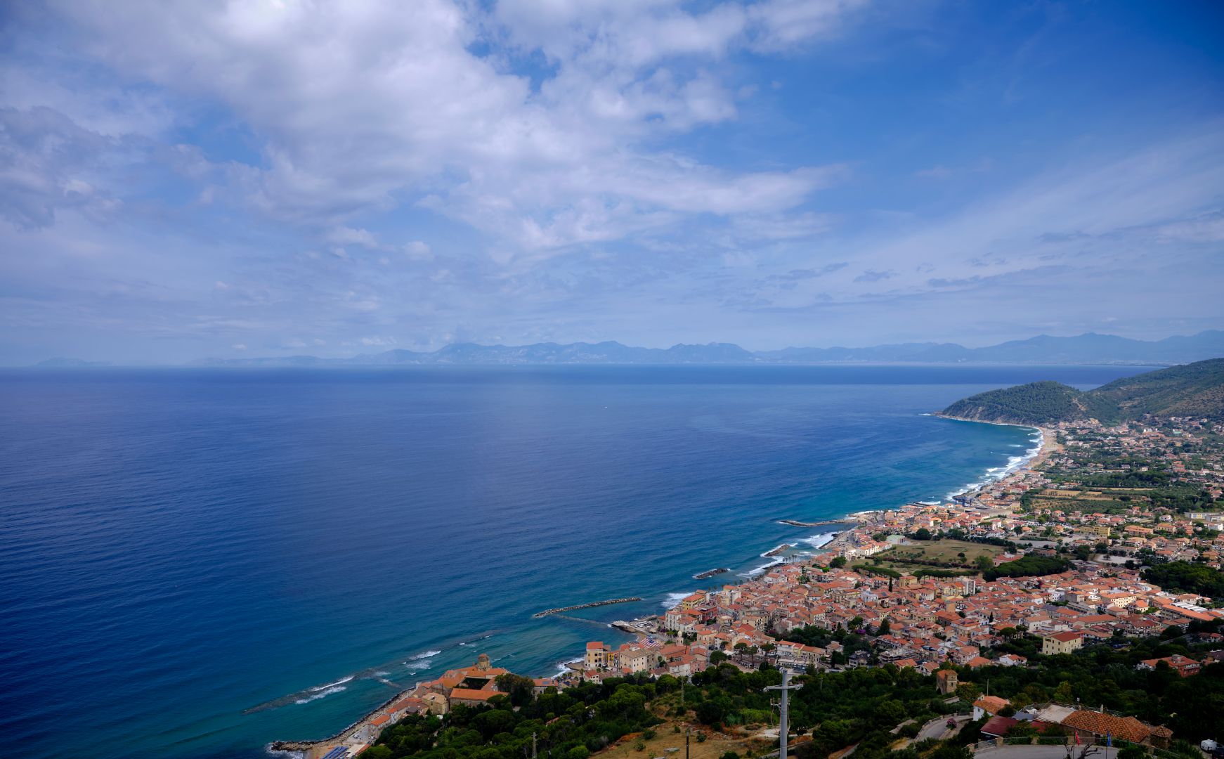 View from Castellabate